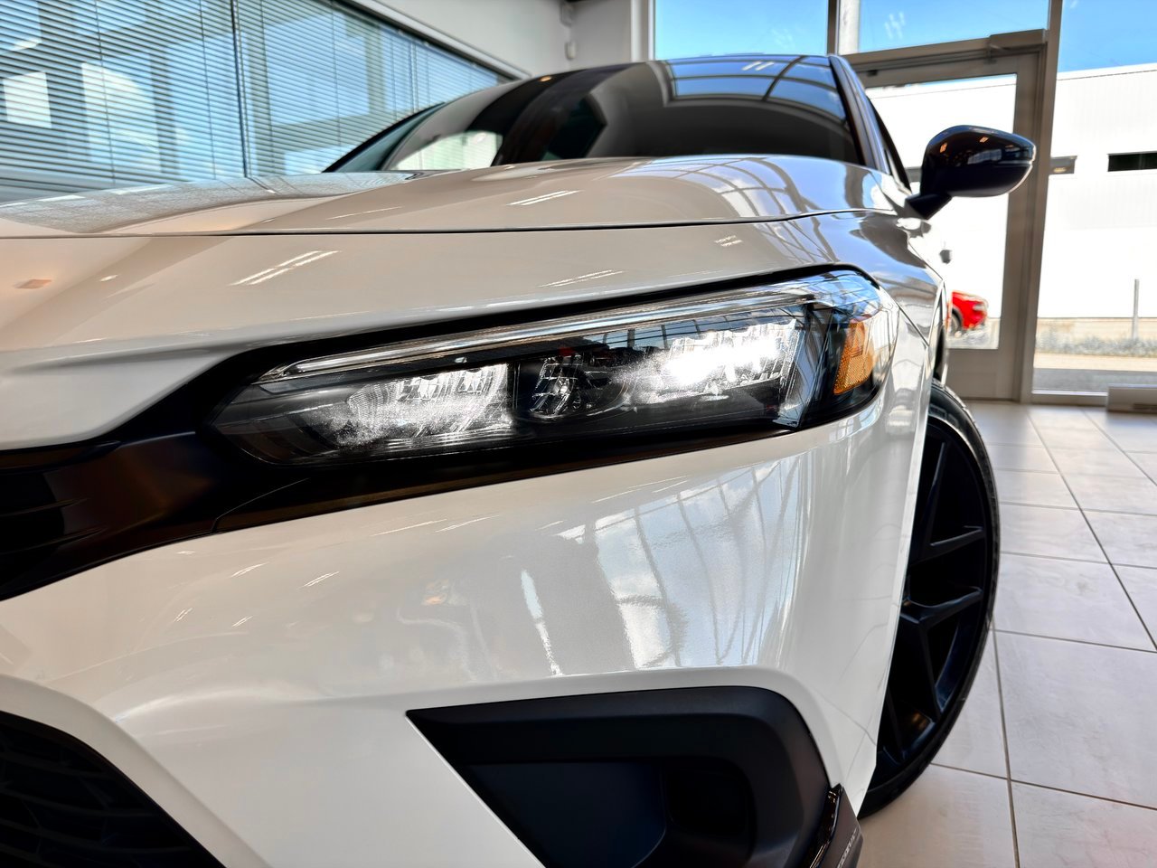 2024 Honda Civic Sedan White Notre-Dame-des-Prairies - photo #14