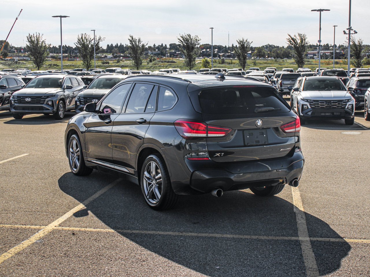 2021 BMW X1 xDrive28i Sports Activity Vehicle Black Sherwood Park - photo #5
