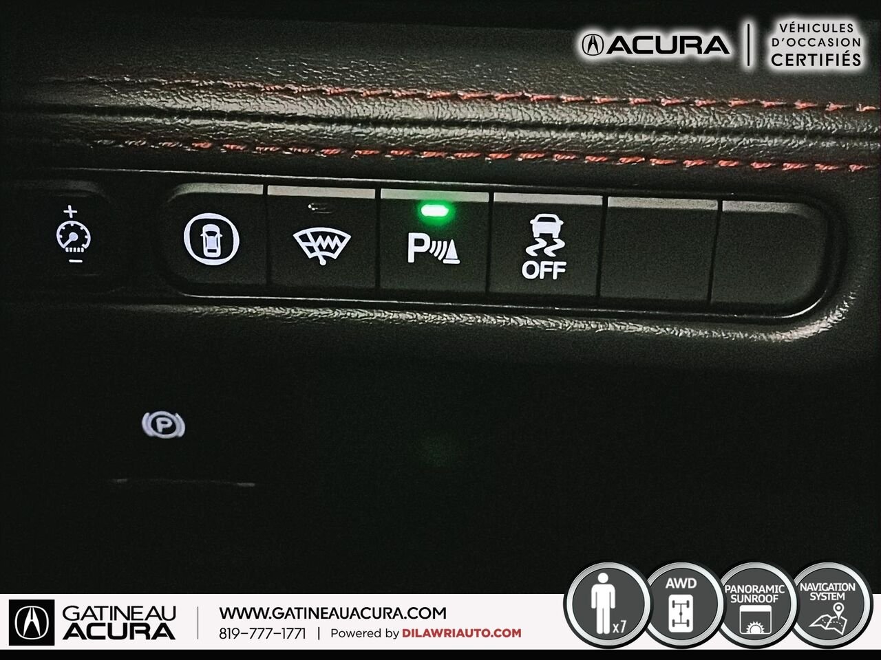 Acura MDX A-Spec SH-AWD 2022 Noir Gatineau - photo #8