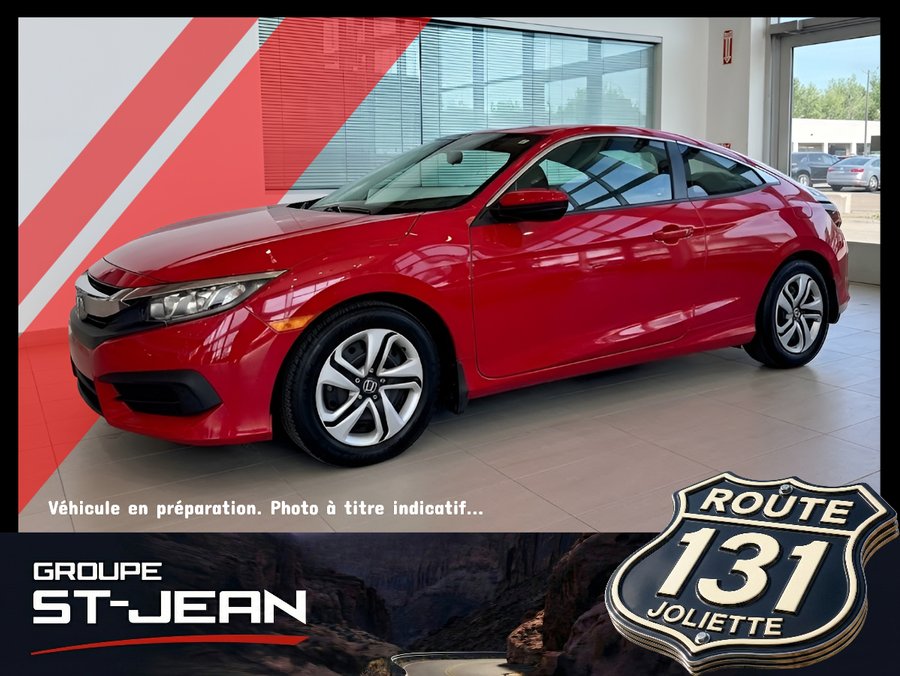 2018 Honda Civic Coupe LX Red