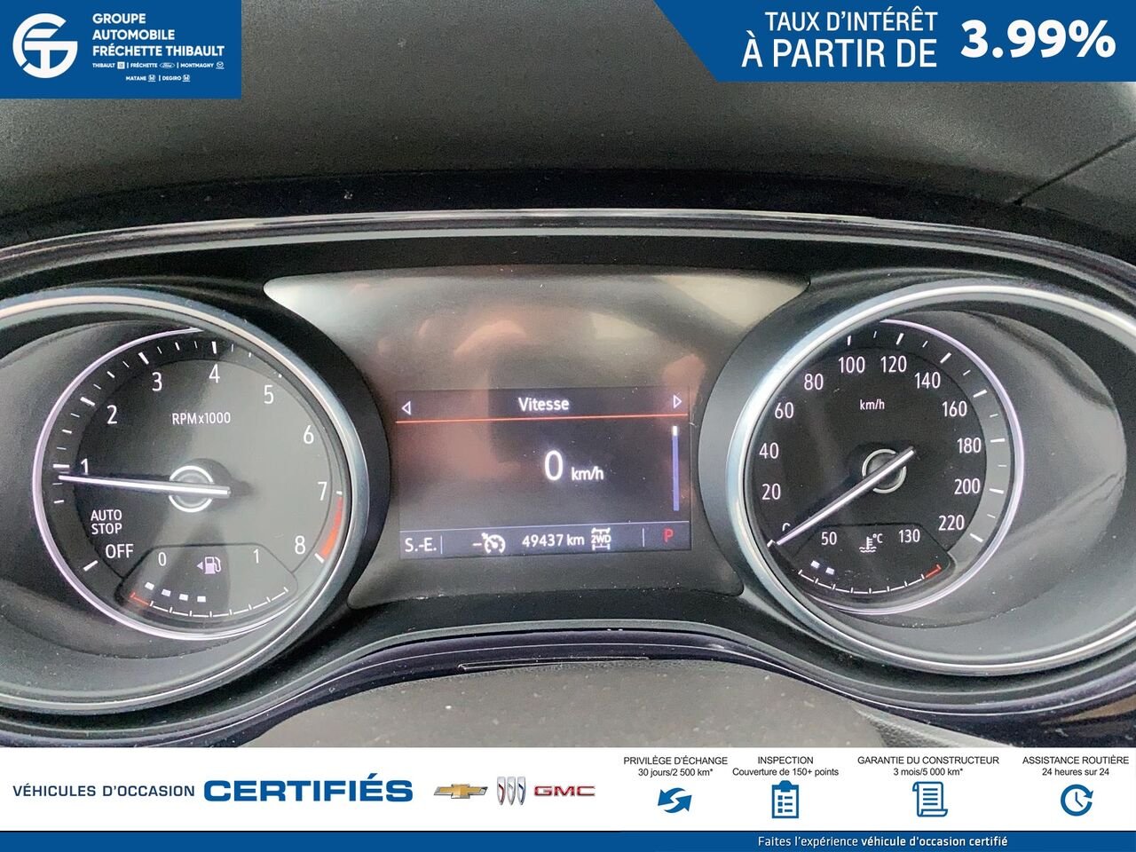 BUICK ENCORE GX Sélect 4 portes TI 2022 Noir Montmagny - photo #10