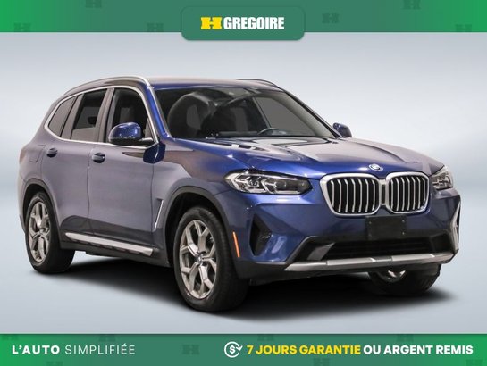 BMW X3 2023 2023 Bleu