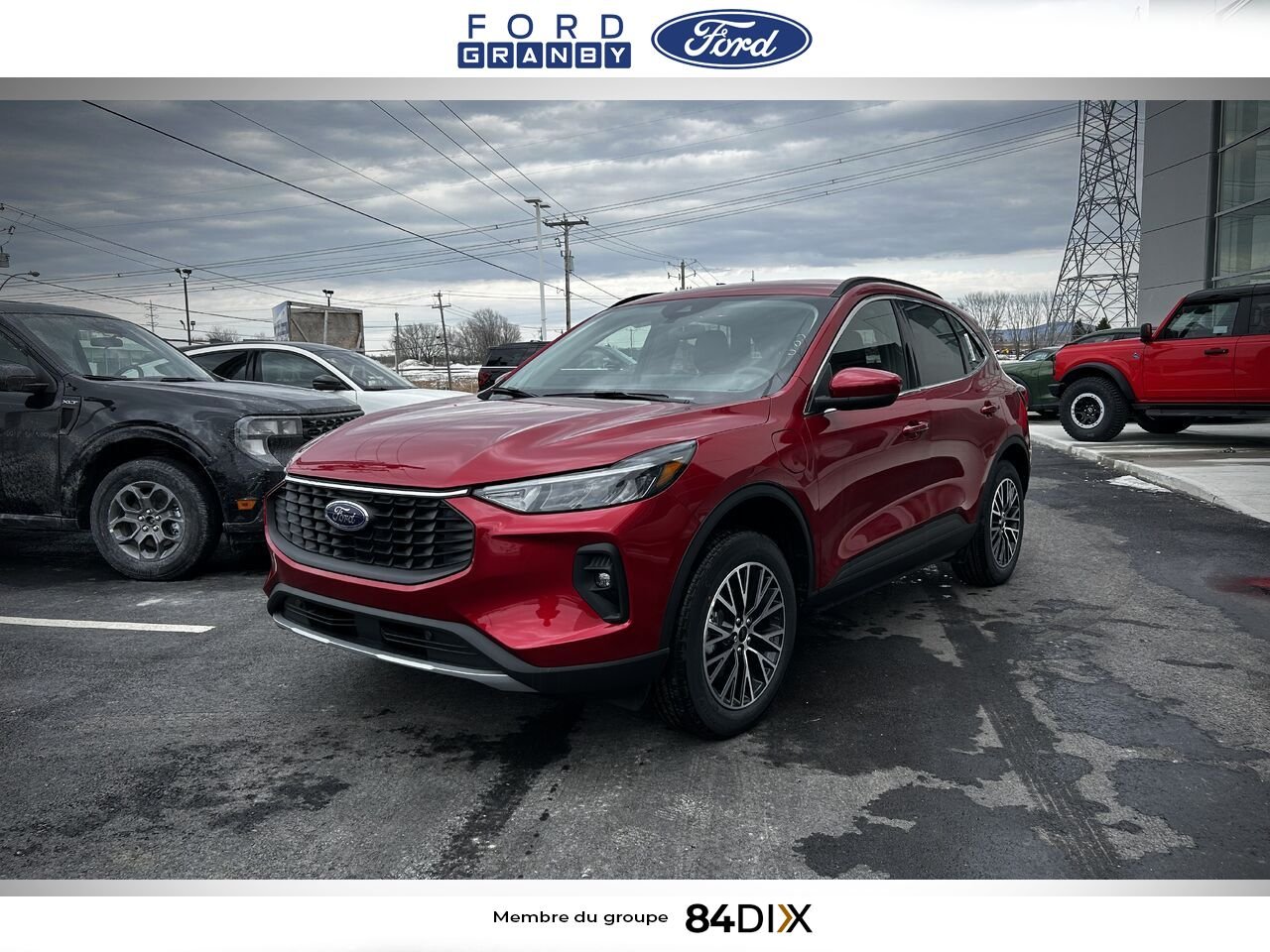 2025 Ford Escape Rapid Red Metallic Tinted Clearcoat Granby - photo #6