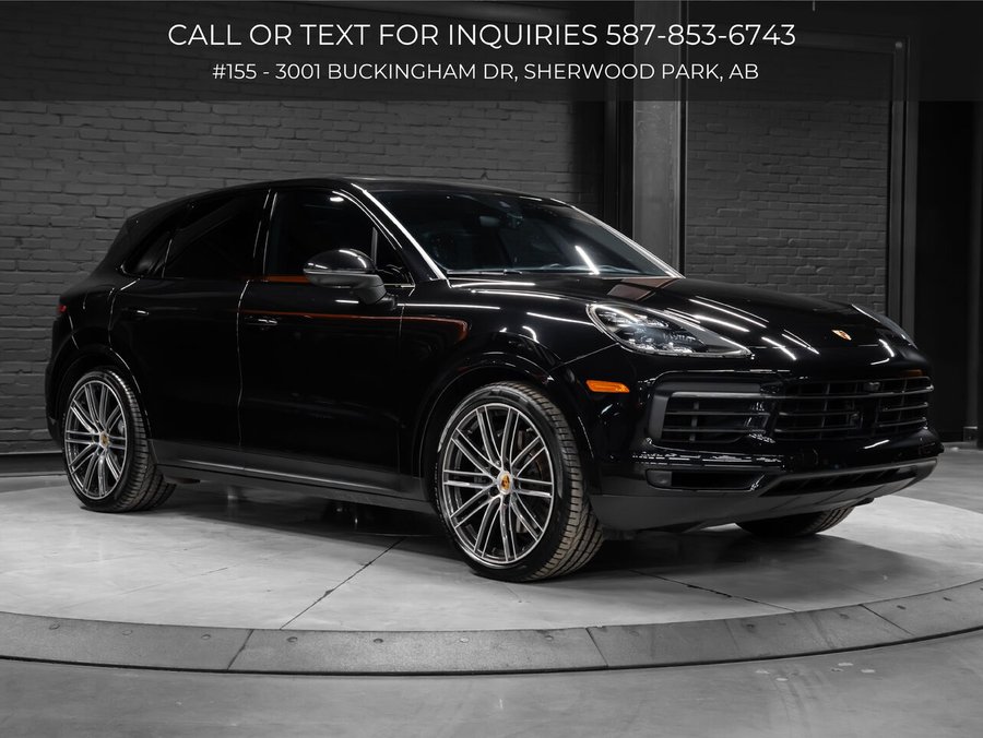 2021 Porsche Cayenne S | Full Front End PPF | Bose Sound System | Keyless Ignition Black