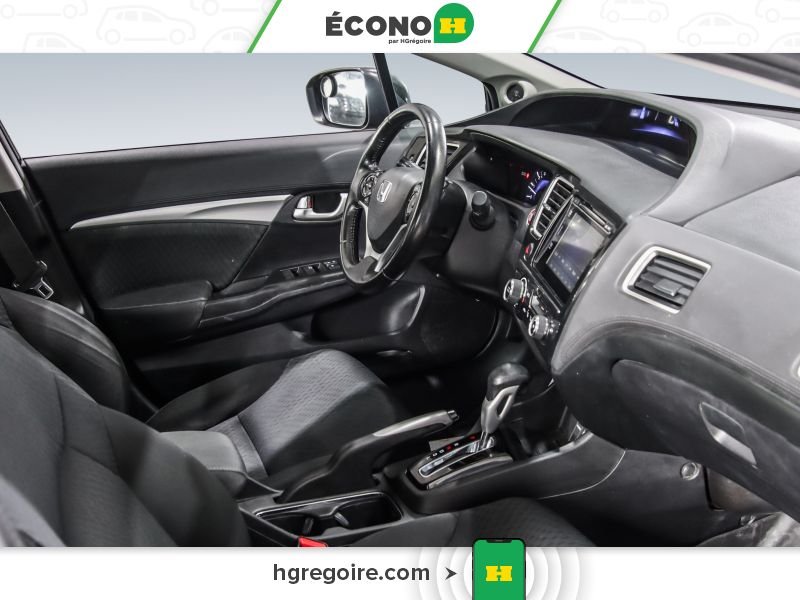 2015 Honda Civic Black Saint-Eustache - photo #26