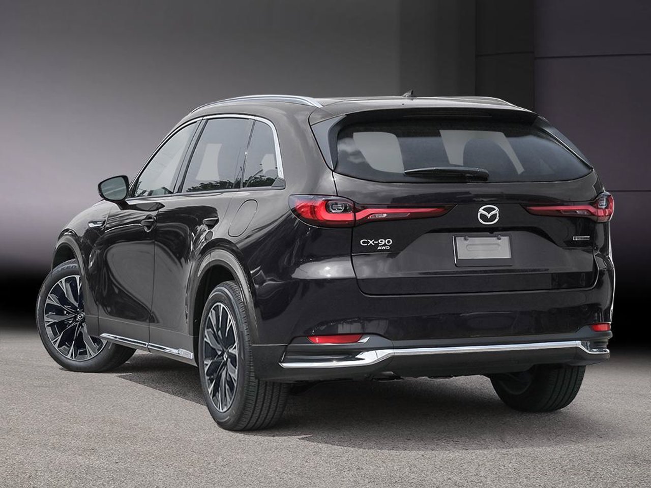 Mazda CX-90 hybride rechargeable JM3KKEHA4T1373805 2026 Noir de jais mica Mirabel - photo #3