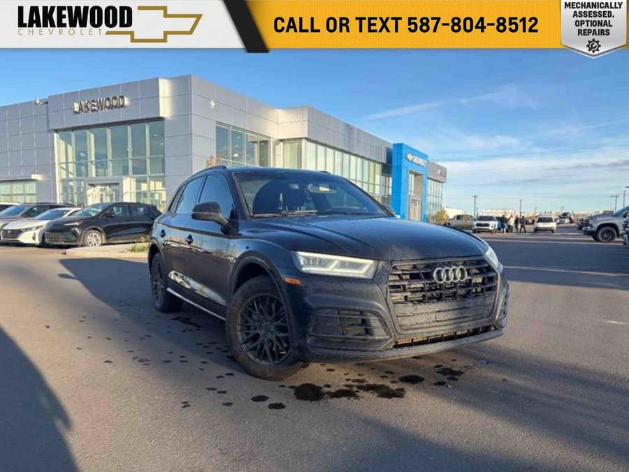2019 Audi Q5 Progressiv S-Line Quattro 2.0T | Panoramic Sunroof Black