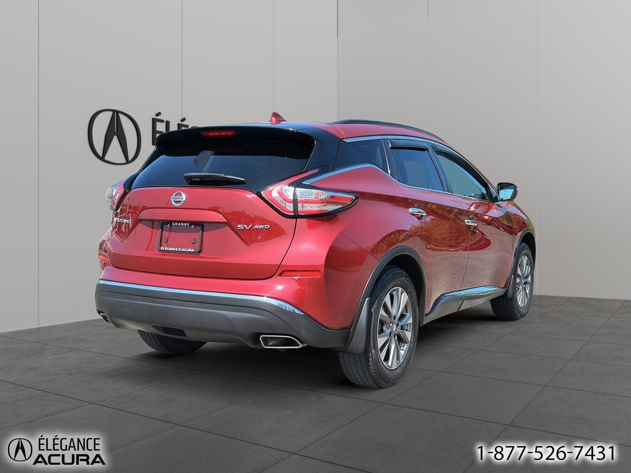 Nissan Murano SV | A8673A 2018 Rouge Granby - photo #4