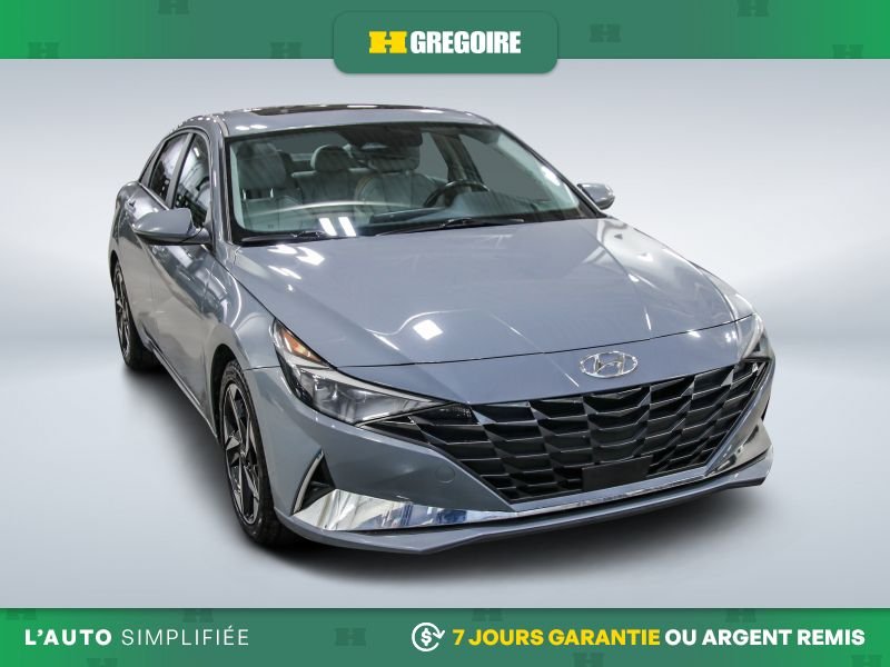 2022 Hyundai Elantra Ultimate Tech AUCUN ACCIDENT TOUTE EQUIPE Grey