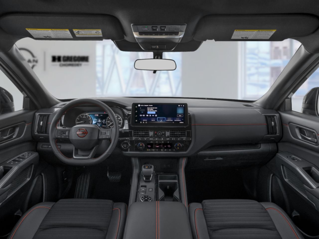 2026 Nissan Pathfinder Boulder Gray Pearl/Super Black Laval - photo #10