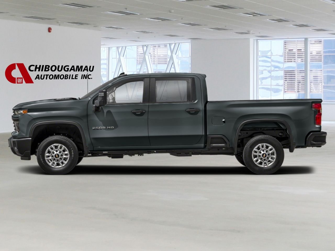 CHEVROLET Silverado 2500HD K2500 HD SILVERADO CREW CAB LT L/BOX (1LT) 2026 Gris cyprès Chibougamau - photo #2