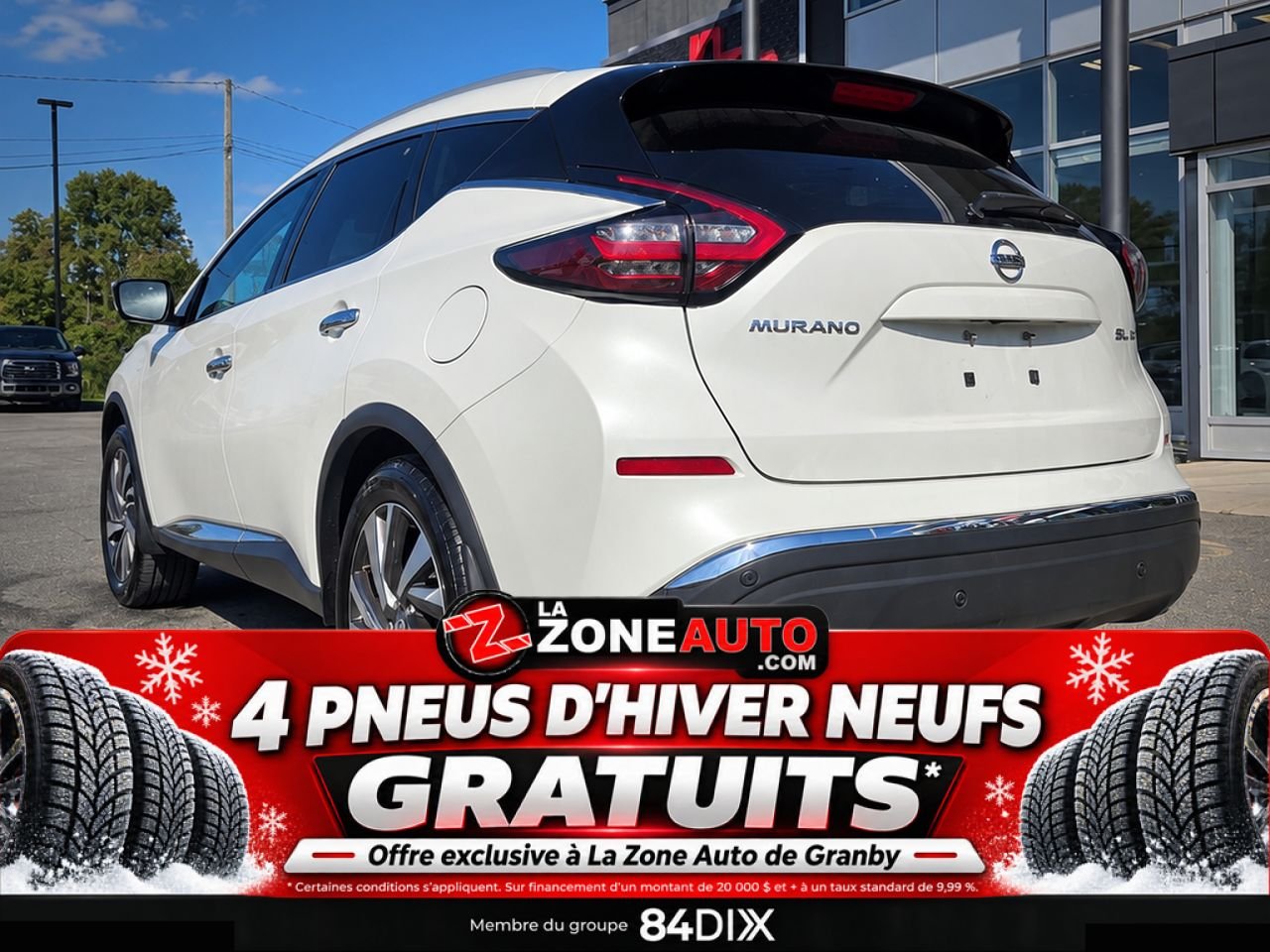 2020 Nissan Murano White Granby - photo #4