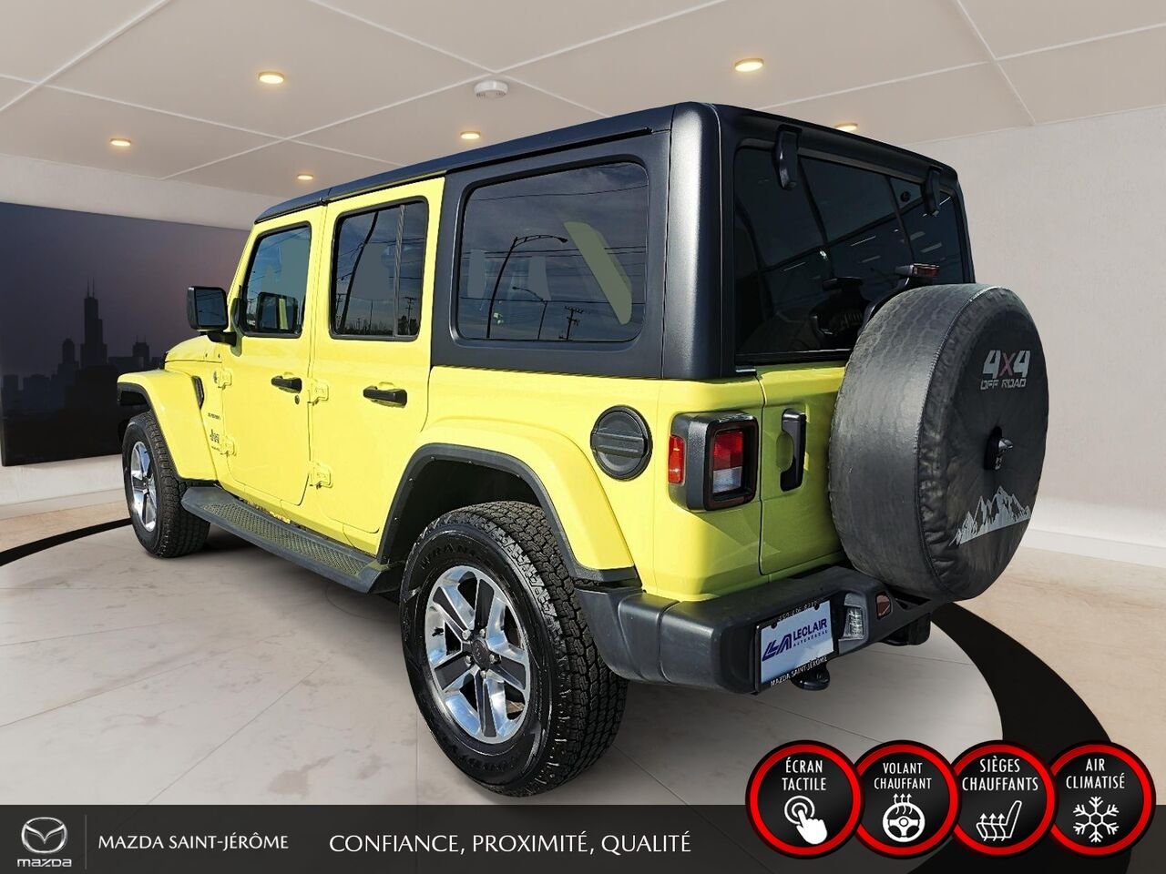 2023 Jeep Wrangler Yellow Saint-Jérôme - photo #7