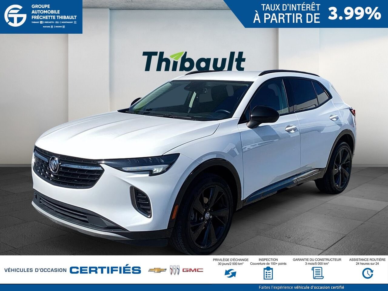 2022 BUICK ENVISION Privilégiée 4 portes TI White Montmagny - photo #0