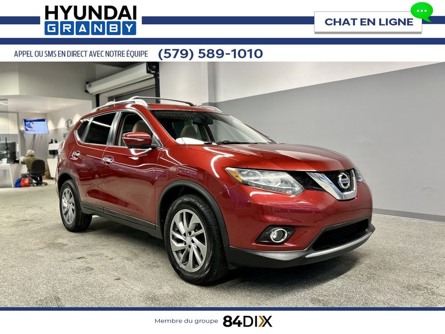 Nissan Rogue SL AWD 2014 Rouge