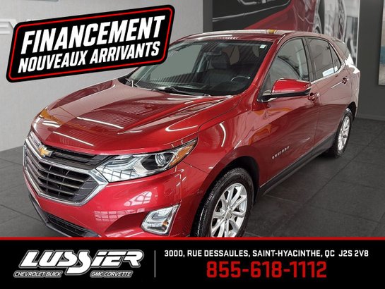 CHEVROLET EQUINOX LT 2018 Rouge