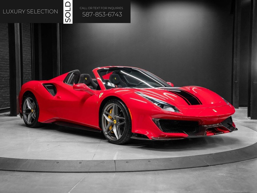 2019 Ferrari 488 Pista Spider 2019 Red