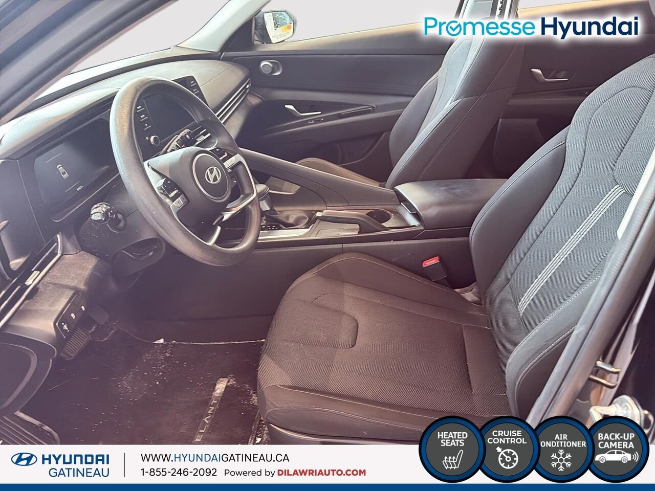 2025 Hyundai Elantra Black Gatineau - photo #6