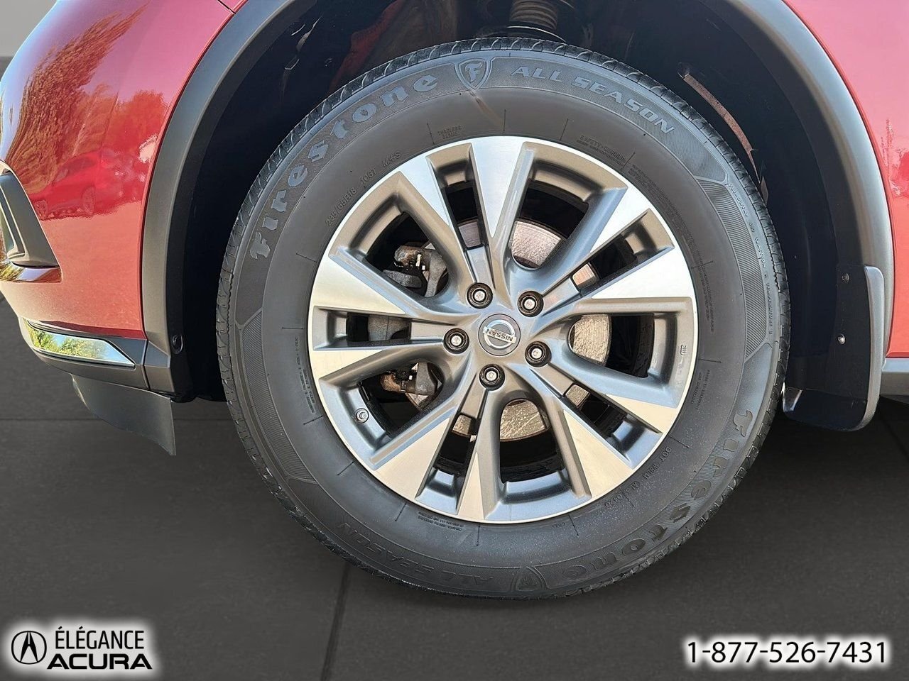 Nissan Murano SV | A8673A 2018 Rouge Granby - photo #9