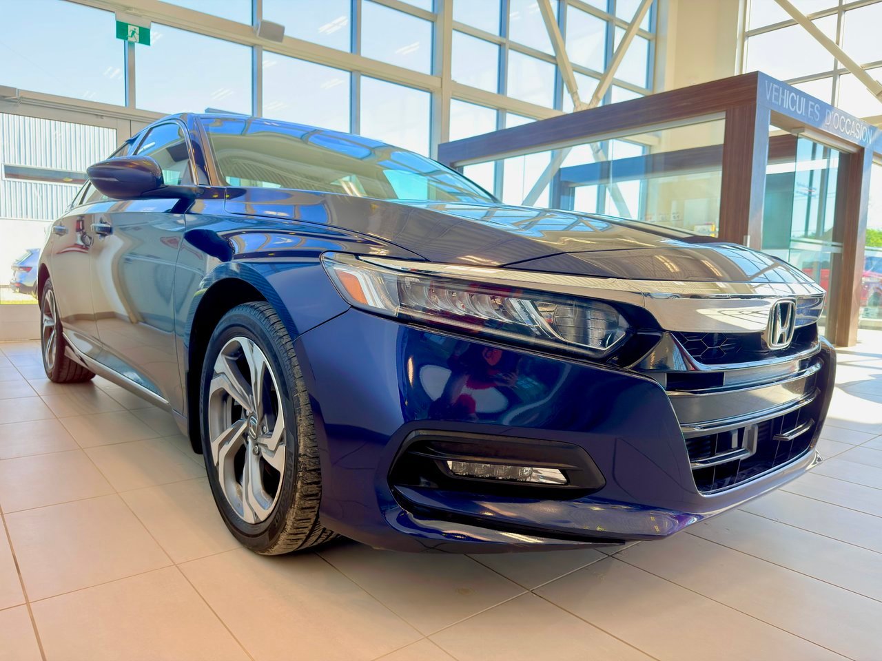 2018 Honda Accord Sedan Blue Notre-Dame-des-Prairies - photo #8