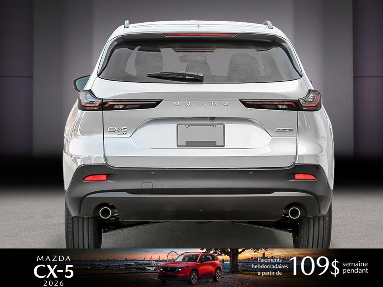 Mazda CX-5 JM3KMBHA3T0118111 2026 Blanc rhodium métallisé Mirabel - photo #4
