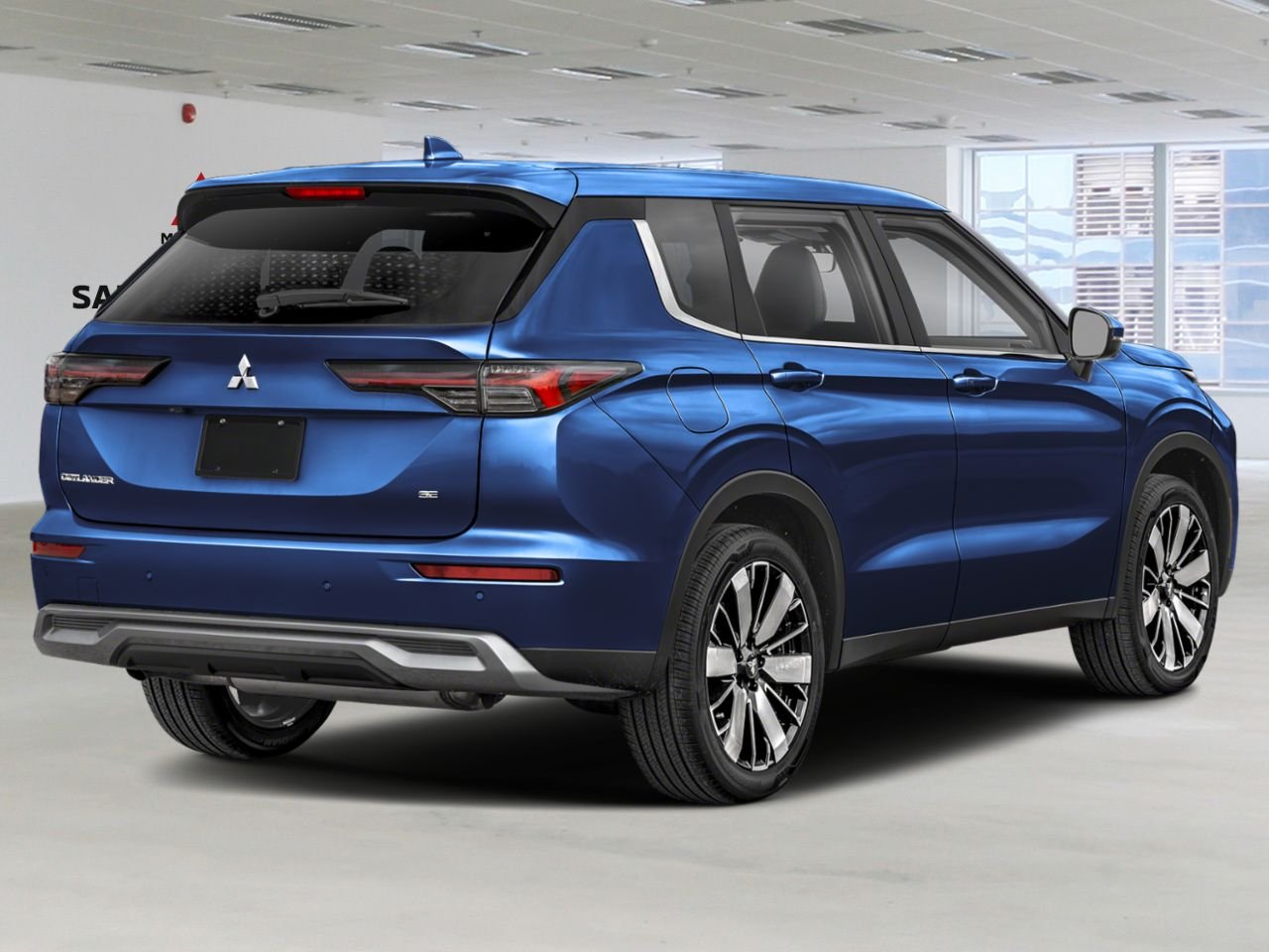 2026 Mitsubishi OUTLANDER SE Blue Montreal - photo #2