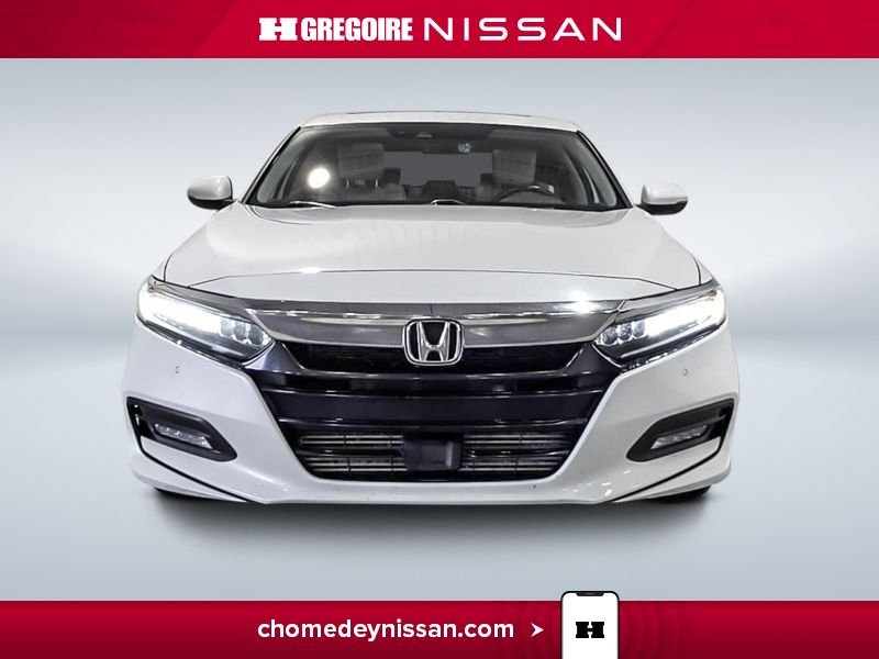 Honda Accord CL7288 | Touring * Cuir * Toit * Mag * Volant Chauffant 2018 Blanc Laval - photo #1