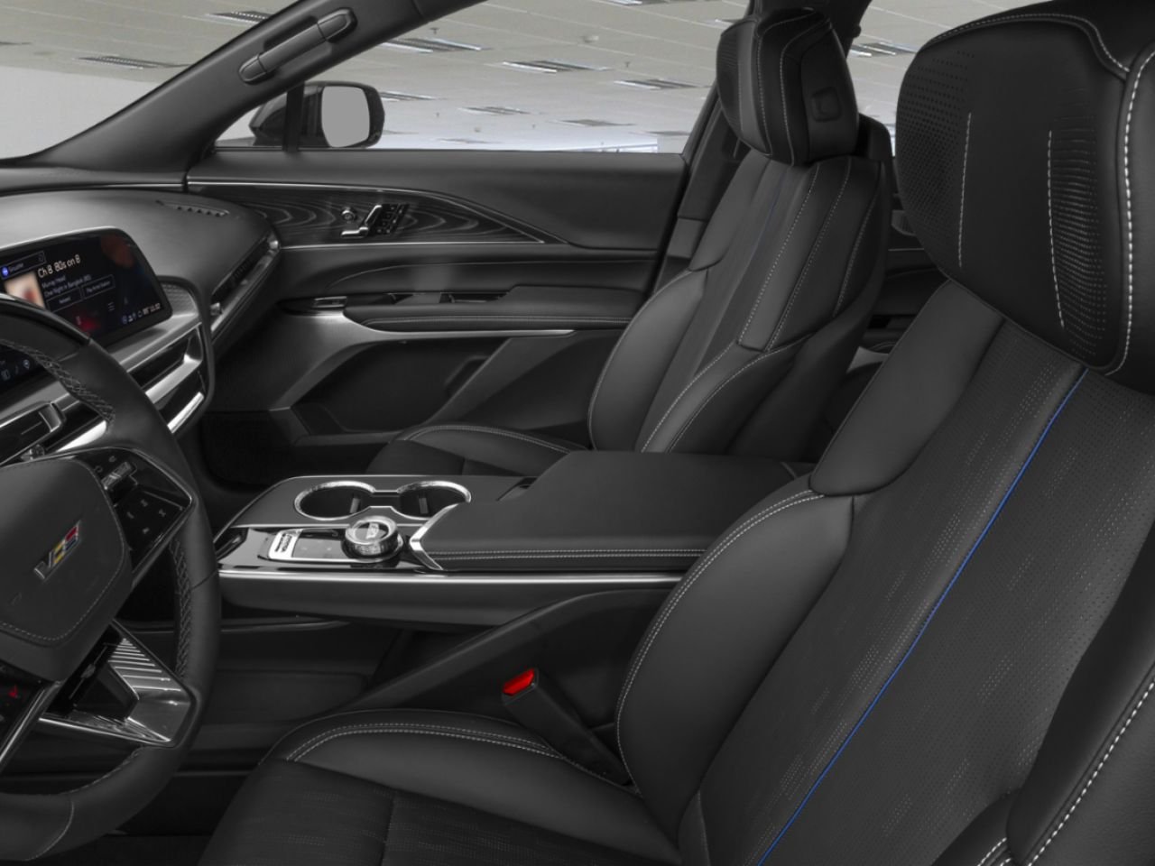2027 CADILLAC LYRIQ LYRIQ-V ELECTRIC PREMIUM AWD (1SM) | 27-0189 Stellar Black Metallic Granby - photo #4