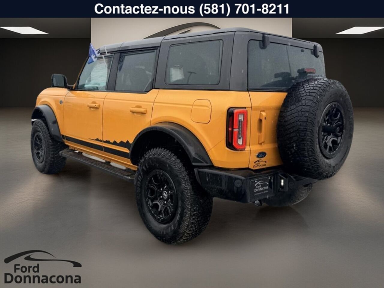 2021 Ford Bronco Yellow  - photo #6