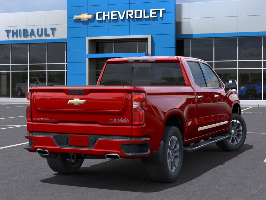 Chevrolet Silverado 1500 High Country 2025 Teinte rouge éclatant