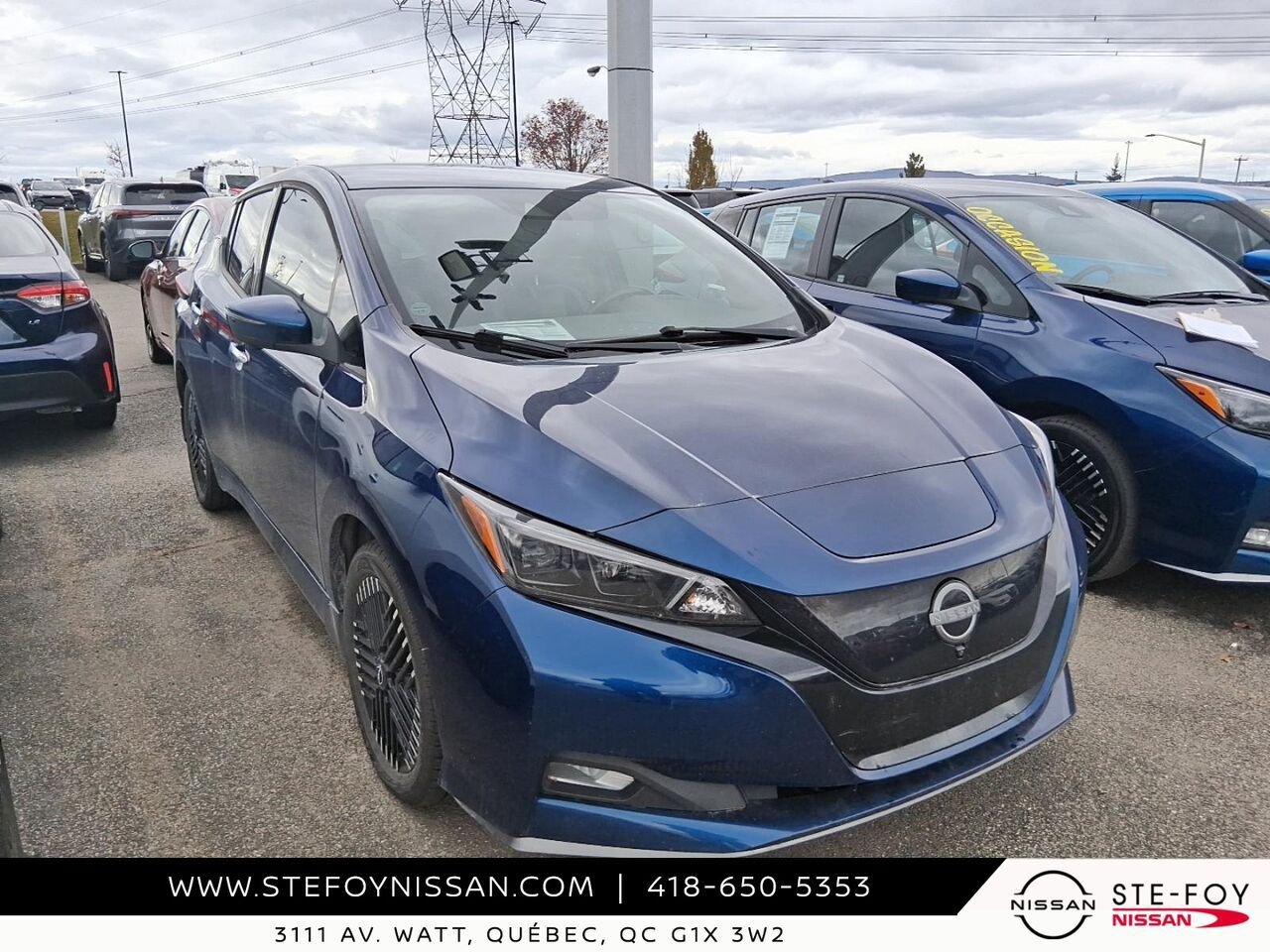 2023 Nissan LEAF SL PLUS Blue Ste-Foy - photo #1