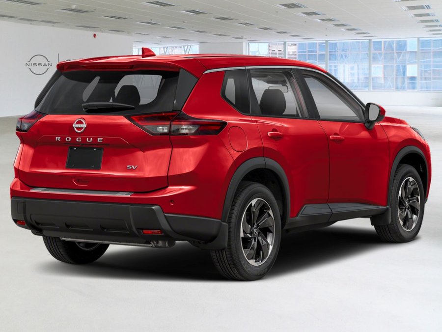 Nissan Rogue SV TI avec ensemble toit ouvrant 2026 Teinte braise écarlate
