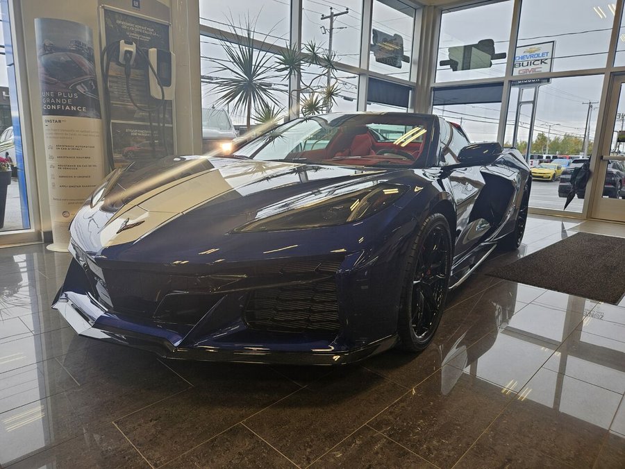 Chevrolet Corvette Grand Sport cabriolet 2 portes avec 3LT 2027 Bleu amiral métallisé