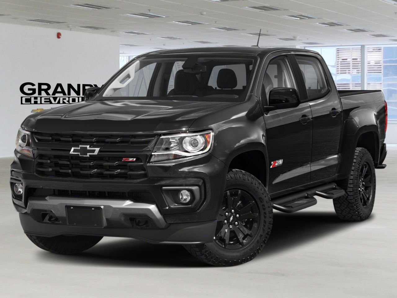 Chevrolet Colorado Z71 cabine multiplace 4RM boite 5.2 pi | G3885 2022 Noir Granby - photo #0