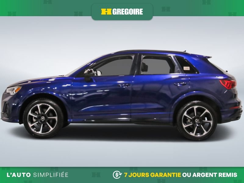 Audi Q3 821715 | Progressiv AWD AUTO AC CUIR TOIT MAGS CAM RECUL BL 2022 Bleu Laval - photo #4
