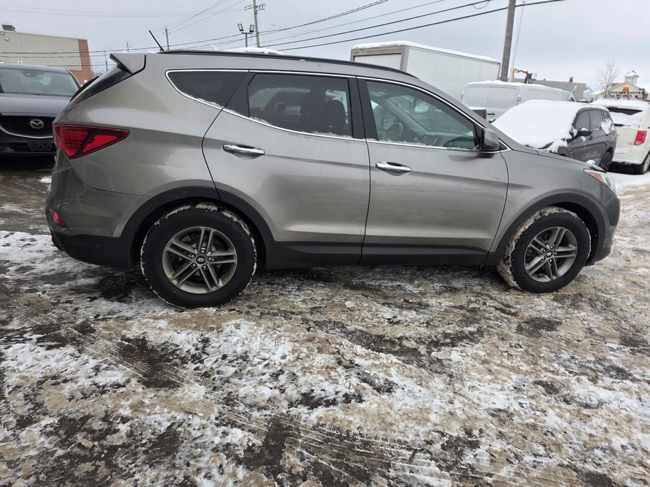 2018 Hyundai Santa Fe Sport Beige  - photo #6