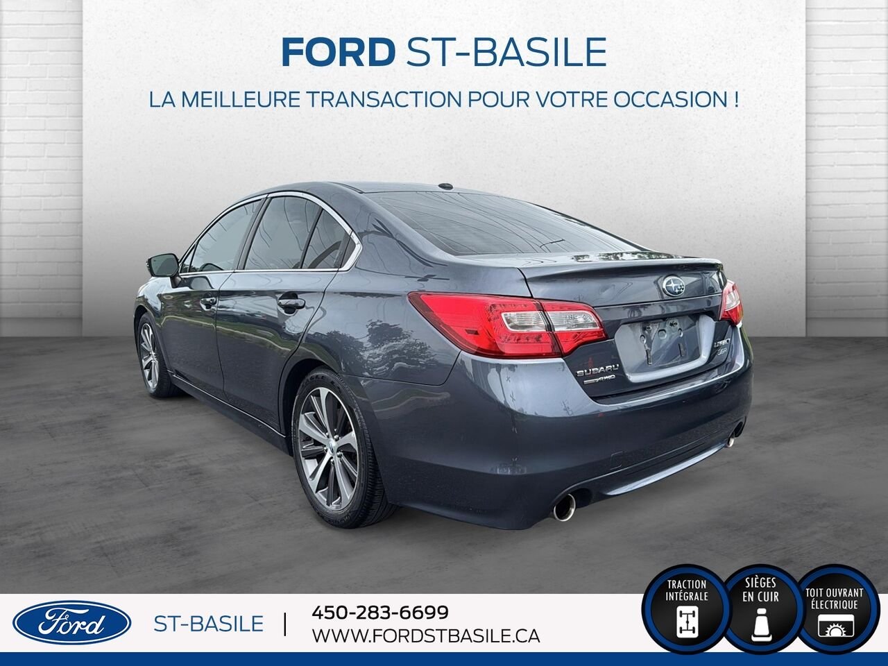 SUBARU LEGACY 2016 Bleu Saint-Basile-le-Grand - photo #4