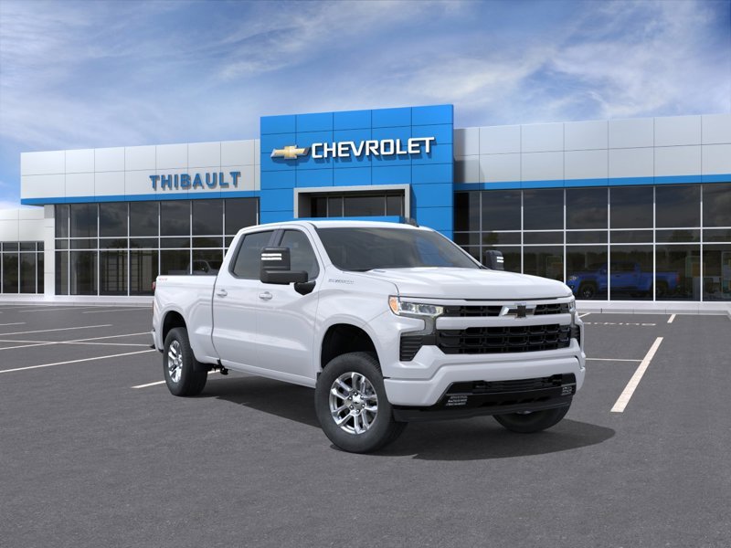 CHEVROLET Silverado 1500 RST cabine multiplace 4RM 157 po 2026 BLANC SOMMET Sherbrooke - photo #0