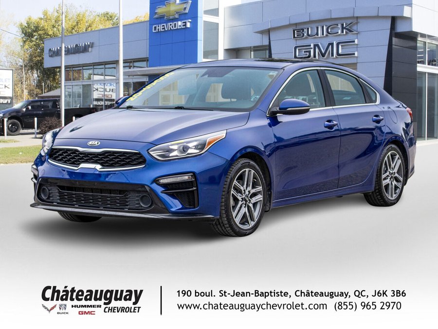 Kia Forte EX IVT 2020 Bleu