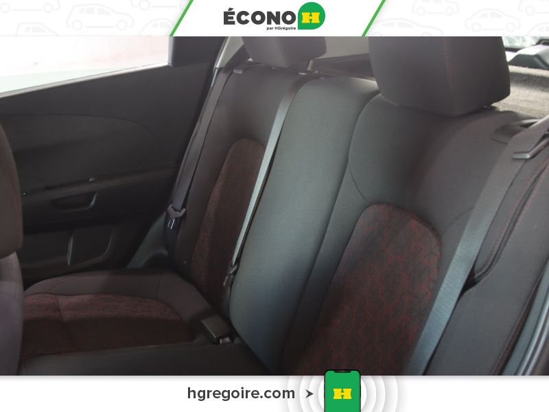 Chevrolet Sonic 822047 | LT AUTO TOIT GR ÉLEC A/C BLUETOOTH CAMÉRA MAGS 2017 Gris Laval - photo #17