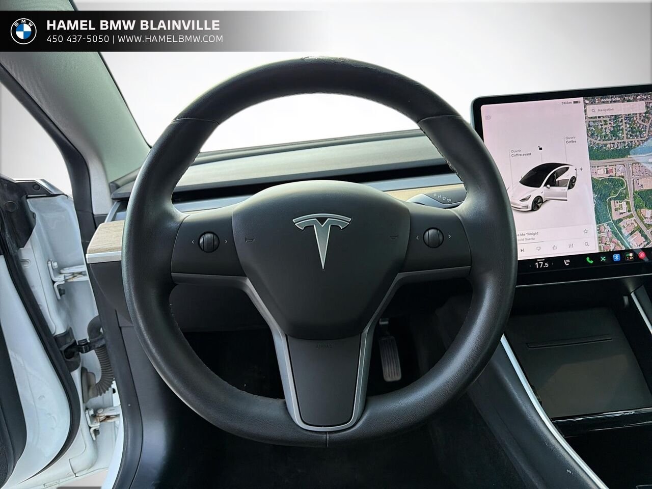 Tesla Model 3 Longue autonomie TI 2020 Blanc Blainville - photo #10