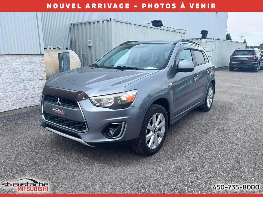 Mitsubishi RVR LIMITED traction intégrale 4 portes CVT GT-SIÈGES CHAUFFANTS-BLUETOOTH 2015 Gris
