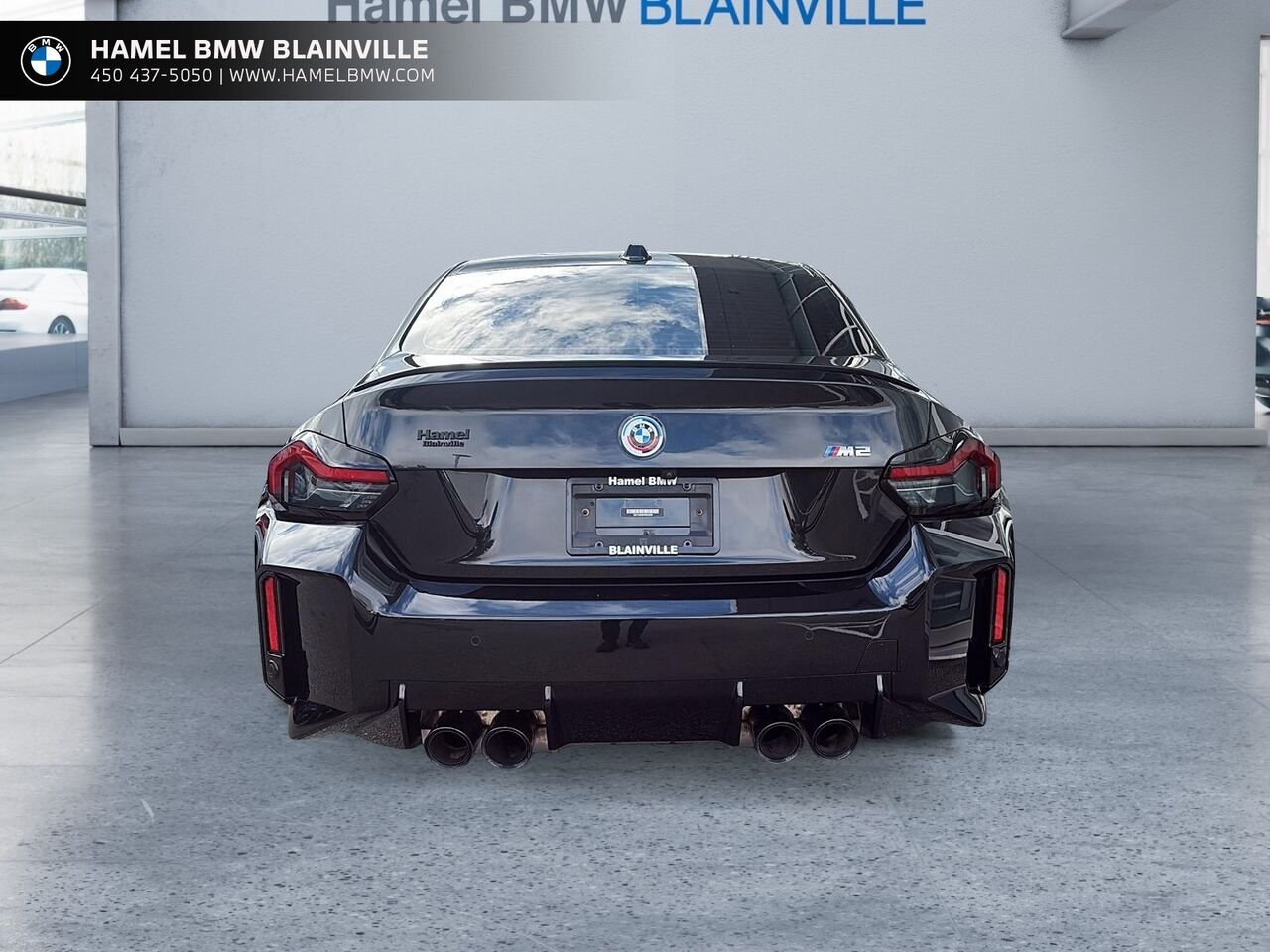 BMW M2 coupé 2023 Noir Blainville - photo #2