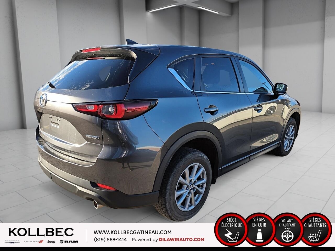 MAZDA CX-5 U19540 | GS AWD 2023 Gris Gatineau - photo #14