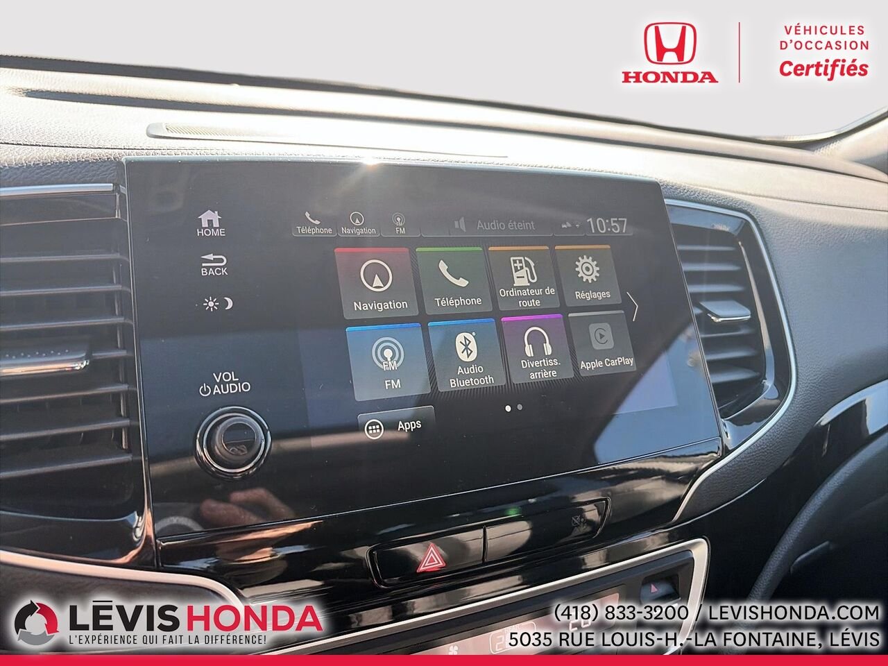 2021 Honda Pilot Touring 7P Touring 7 places TI White Lévis - photo #18