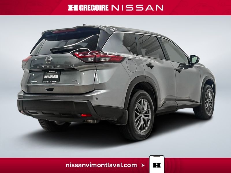 Nissan Rogue VY3651 | S AWD CARPLAY CAMERA A PARTIR DE 2.99% 2024 Gris Laval - photo #8