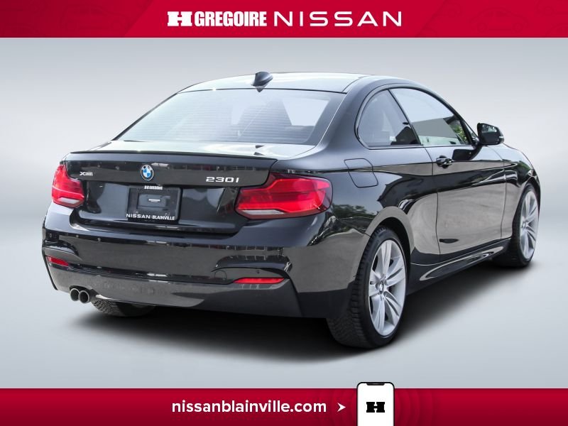 BMW 230i 2018 Noir Blainville - photo #8