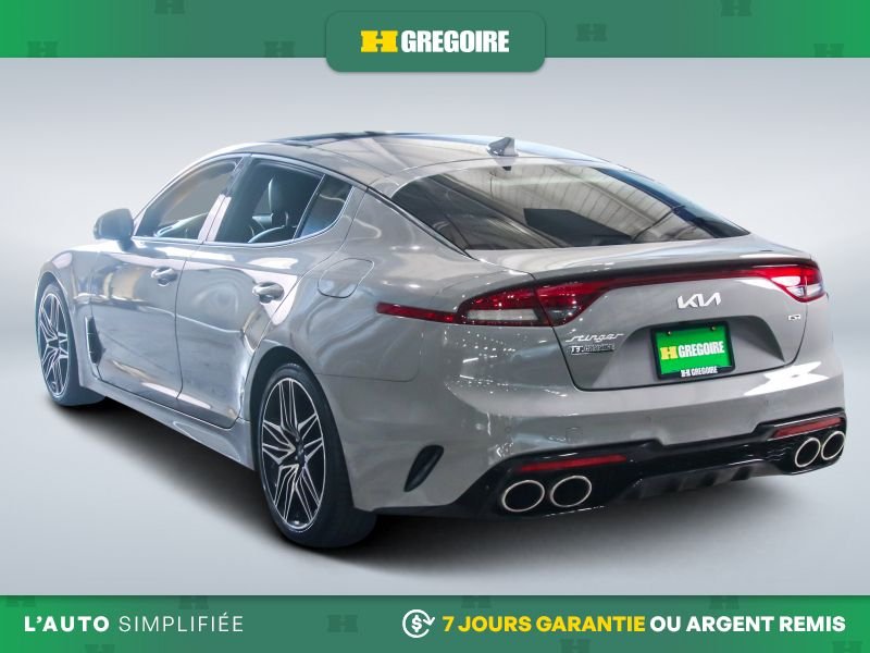 Kia Stinger GT Elite AWD AUTO A/C MAGS CUIR NAV TOIT CAM RECUL 2023 Gris