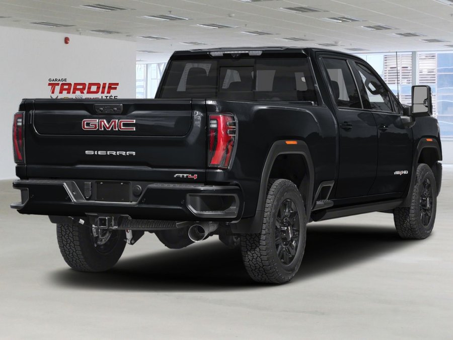 GMC Sierra 2500HD AT4 cabine multiplace 4RM 172 po 2026 Noir onyx