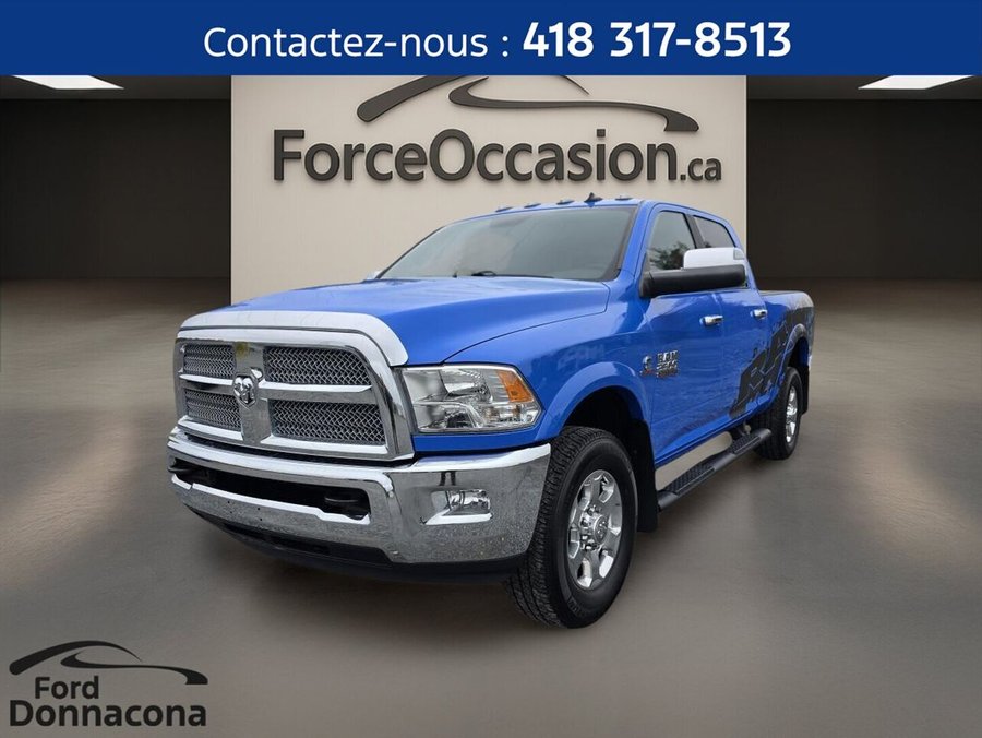 RAM 2500 SLT cabine d'équipe 4x4 caisse de 6,4 pi 2018 Noir